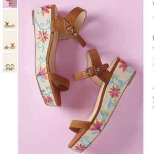NWT! Chelsea Crew wedges from ModCloth!